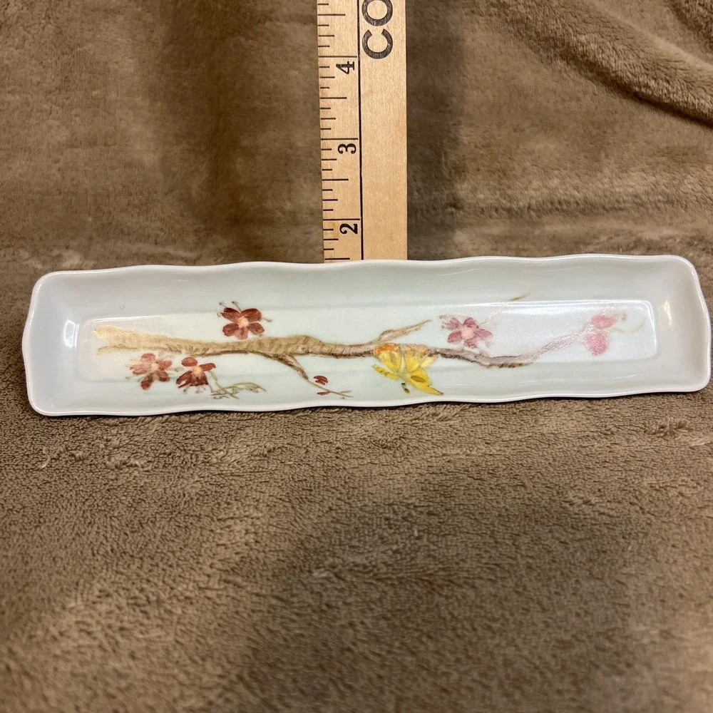 Vintage Small Hand Painted Floral 8.25